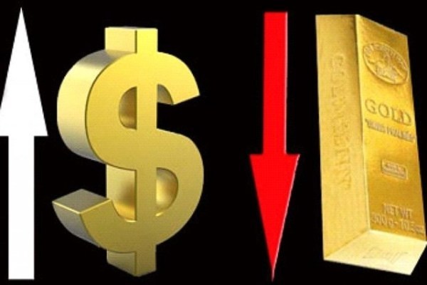 Trước là lợi suất, giờ đến lượt USD đẩy vàng về vùng 1700$